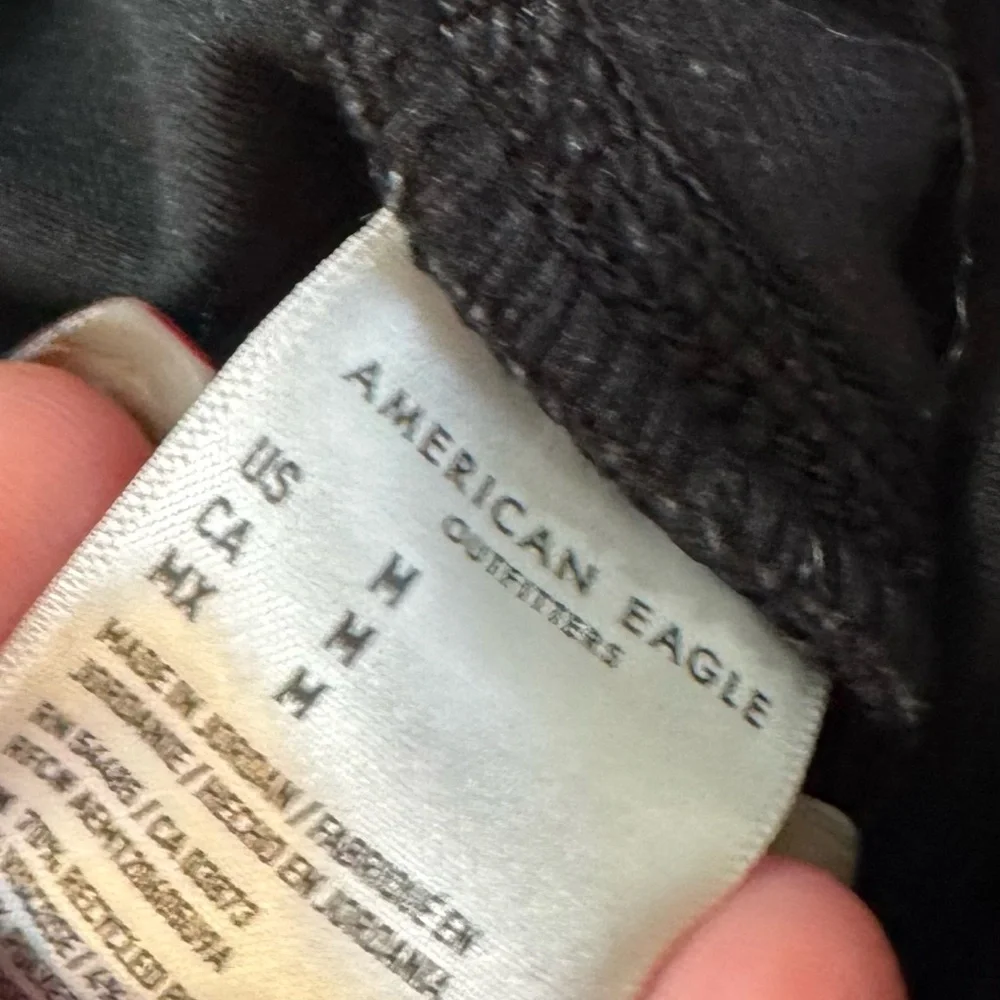 American Eagle Outfitters Mens Black and Tan Joggers - Picture 5 of 8